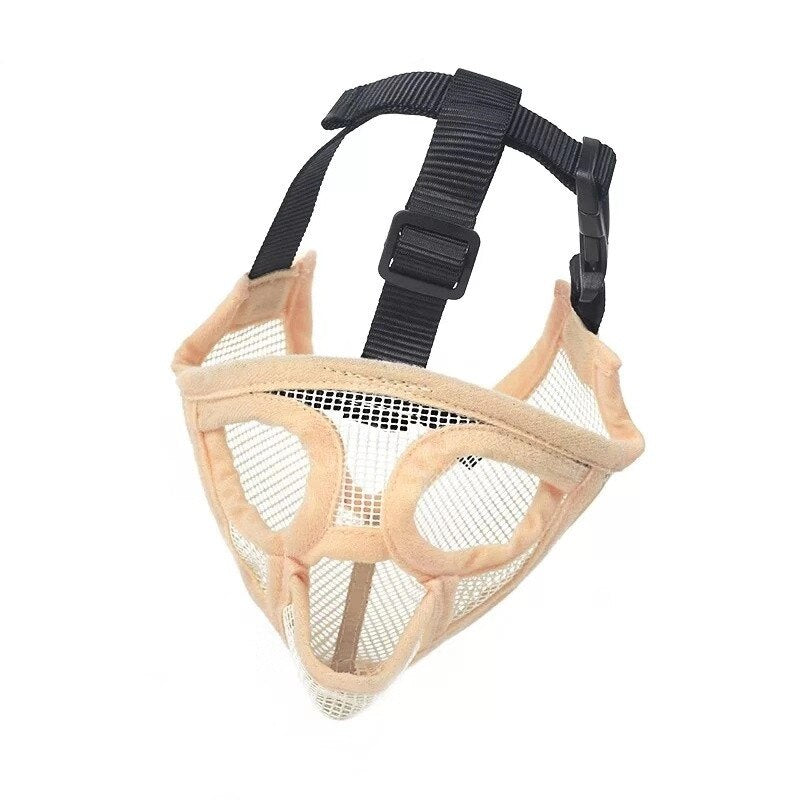 French Bulldog Breathable Mesh Short Snout Muzzle - French Bulldog shop