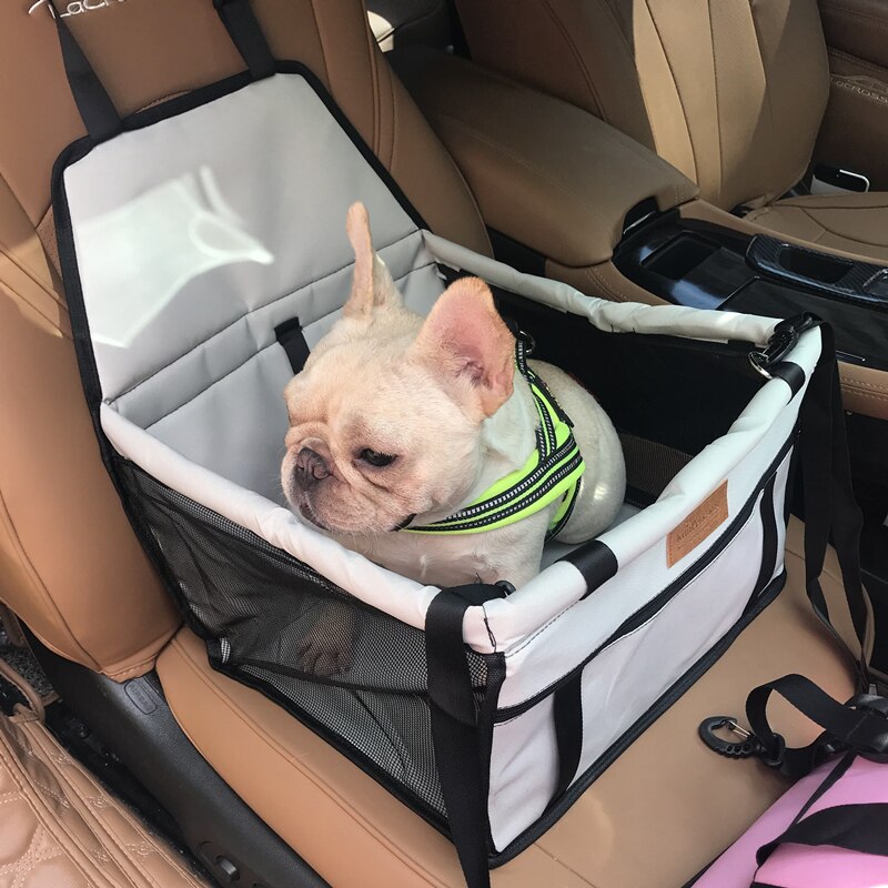 French Bulldog Seat Cover Car Folding Hammock