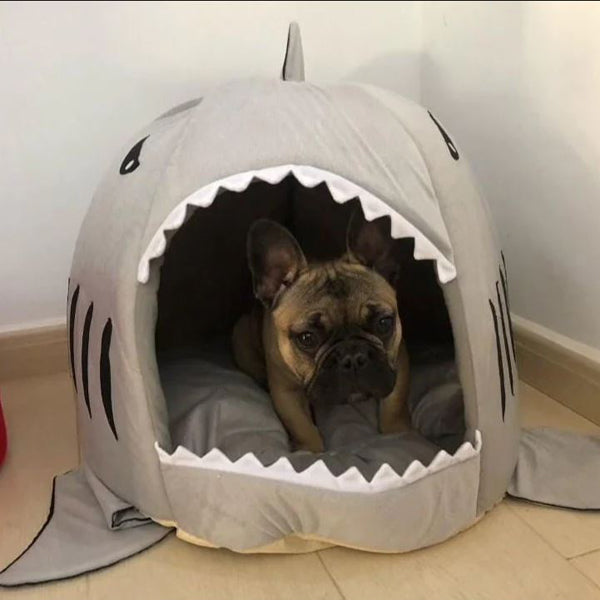 Frenchie Shark Bed Warm House - The Frenchie Shop