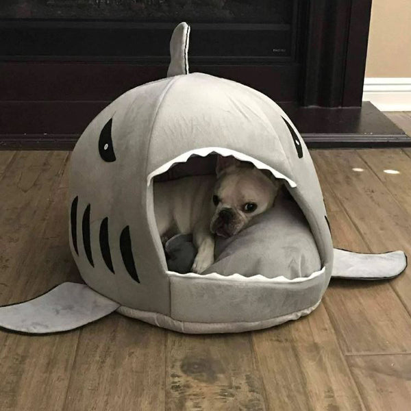 Frenchie Shark Bed Warm House - The Frenchie Shop